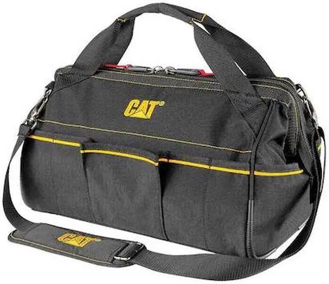 Alt view image 2 of 11 - Cat 16 Inch Tech Wide-Mouth Tool Bag - 980206N