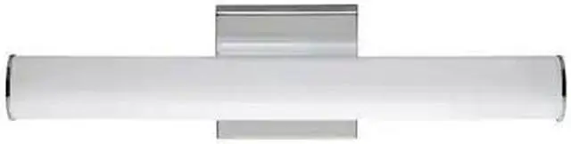 Main image of MAXIM 52100PC Rail 1-Light " Wide Polished Chrome Vanity Light