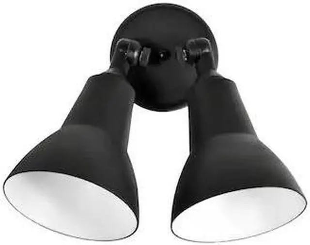 Main image of MAXIM 92008BK Outdoor Essentials 2-Light 18.5" Wide Black Outdoor Wall Sconce