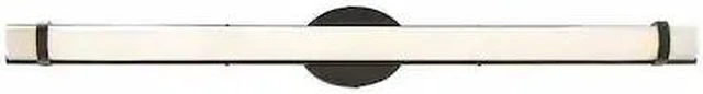 Main image of NUVO 62-936 Slice 36 in. LED Wall Sconce Aged Bronze Finish White Acryli