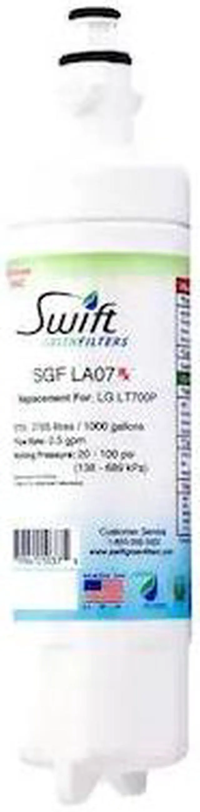 Alt view image 4 of 7 - Swift Green Replacement for LG LT700P Refrigerator Filter