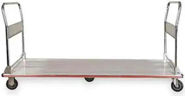 Main image of ZORO SELECT 2PLG8 Folding Handle Platform Truck,660 lb.