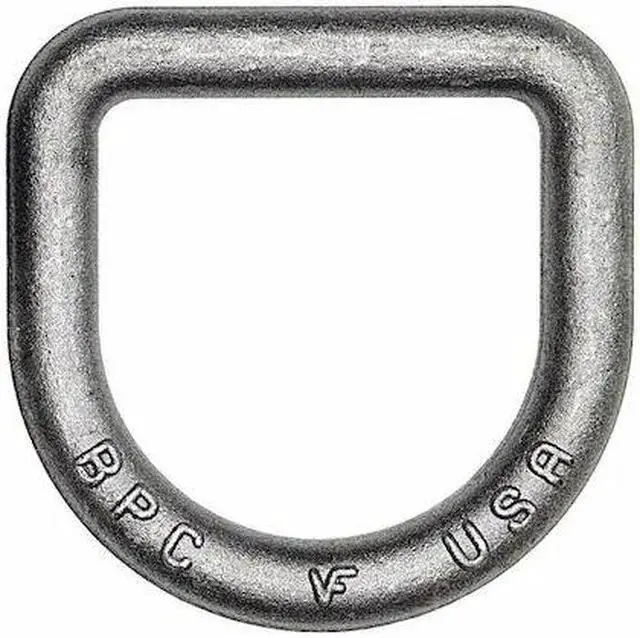 Alt view image 2 of 10 - BUYERS PRODUCTS B40R D-Ring,Unfinished,5/8" dia,16000 lb. Cap