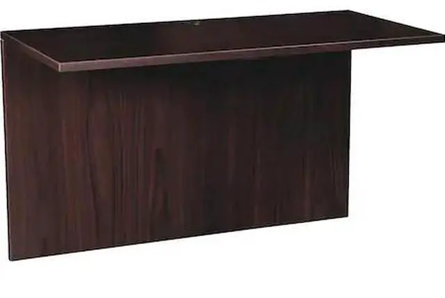 Alt view image 2 of 9 - Lorell PB2448ES Prominence 2.0 Espresso Laminate Bridge
