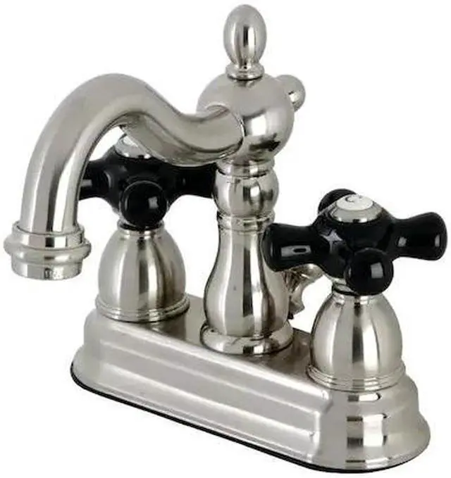 Alt view image 2 of 7 - Kingston Brass KB1608PKX 4" Centerset Lavatory Faucet with Retail Pop-Up, SN