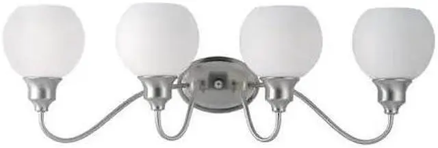 Main image of MAXIM 1114SWSN Ballord 4-Light 31" Wide Satin Nickel Vanity Light