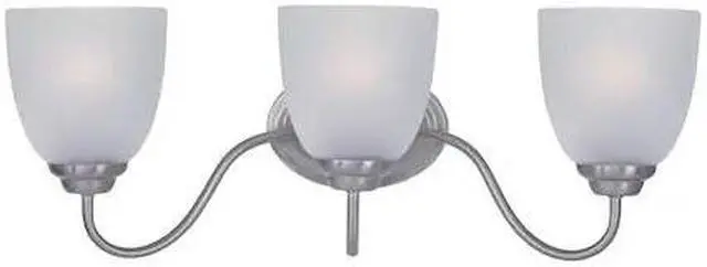 Main image of MAXIM LIGHTING 10073FTSN Stefan 3-Light 21.5" Wide Satin Nickel Vanity Light