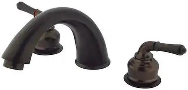 Alt view image 6 of 8 - Kingston Brass KB365 Roman Tub , Faucet, Oil Rubbed Bronze
