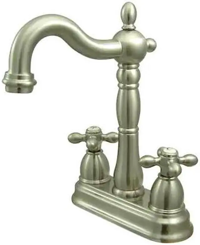 Main image of HERITAGE KB1498AX KB1498AX Bar Faucet Without Pop-Up Rod, Manual, 4" Mount, 2