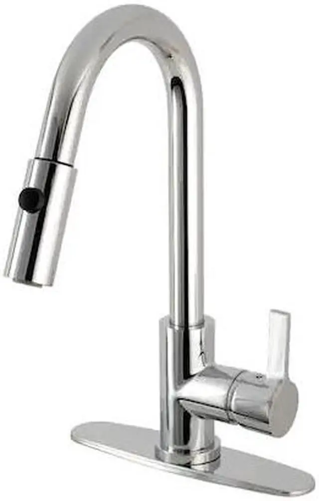 Main image of Gourmetier LS8781CTL Continental Kitchen Faucet with Pull-Down Sprayer, Polished Chrome