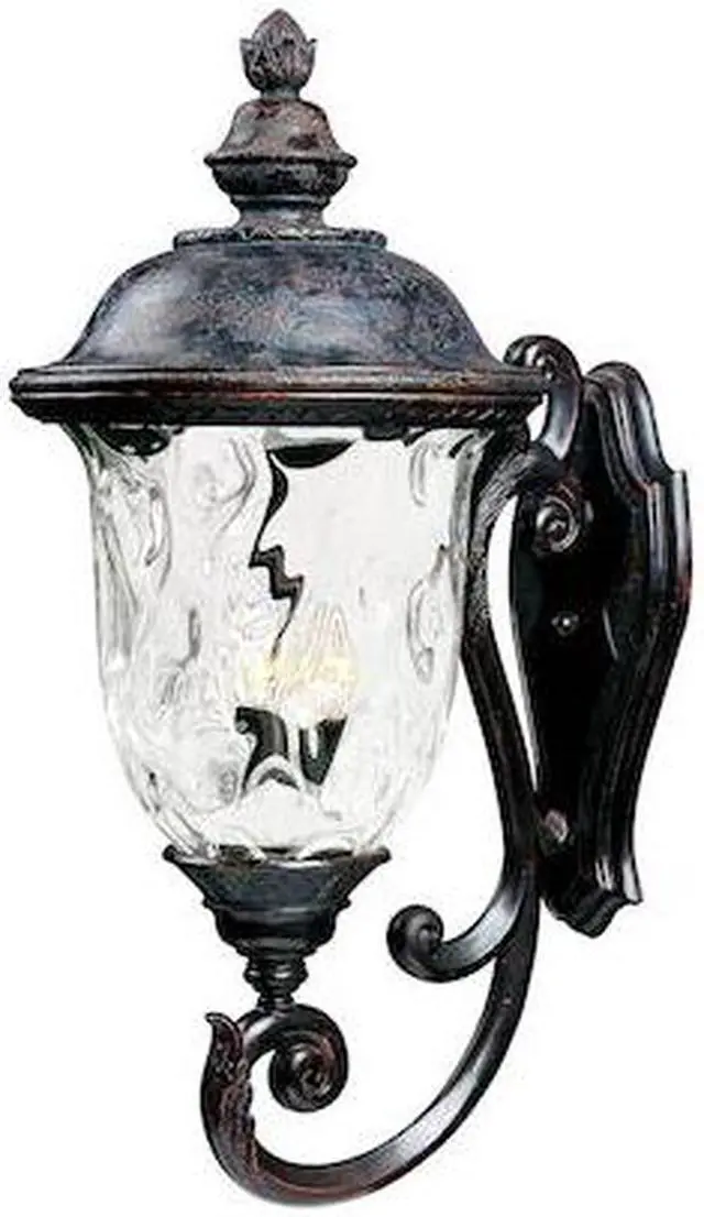 Main image of MAXIM 40425WGOB Carriage House 3-Light 14" Wide Oriental Bronze Outdoor Wall