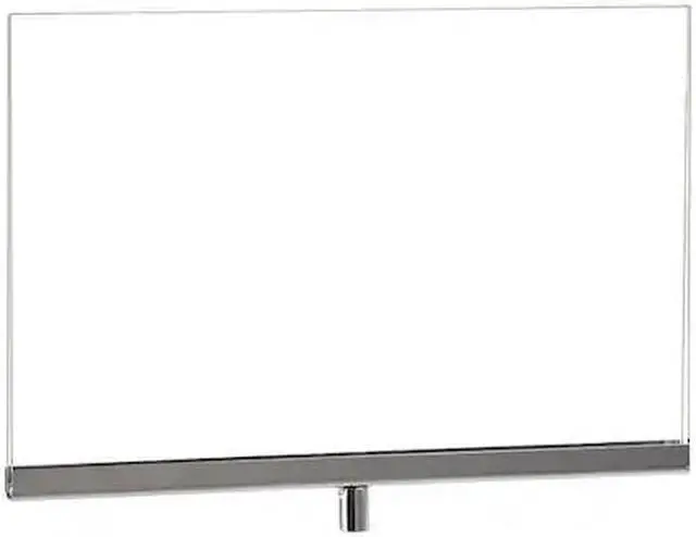 Alt view image 3 of 3 - Econoco PJ711 11 W x 7 H in. Acrylic Sign Holder With 0.38 in. Fitting