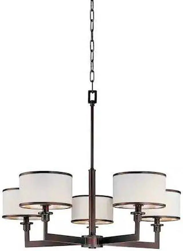 Main image of MAXIM LIGHTING 12055WTOI Nexus 5-Light 27.75" Wide Oil Rubbed Bronze Chandelier