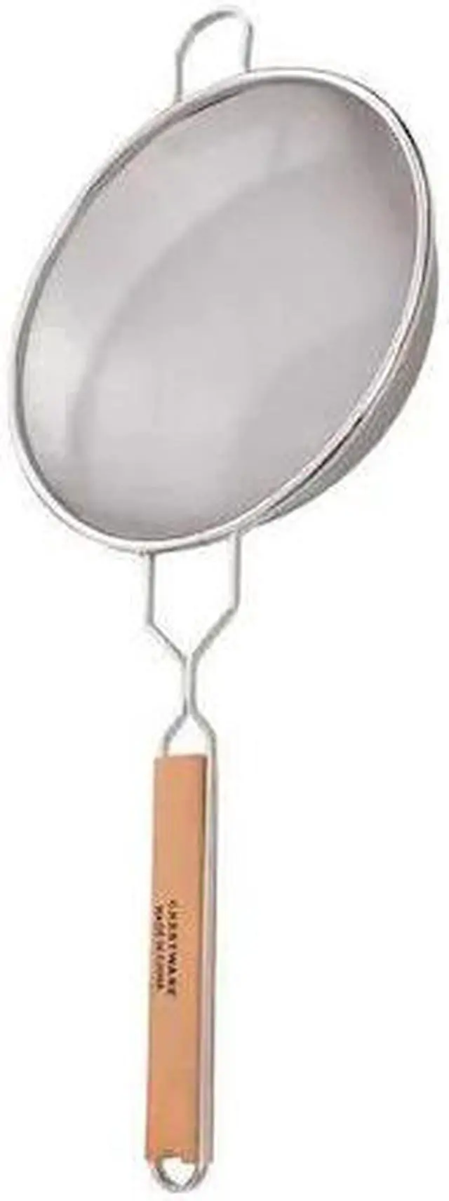 Alt view image 2 of 2 - Crestware 23-1/2" x 10" x 4-1/2" Stainless Steel Mesh Strainer WHSSM10