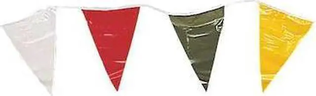 Alt view image 2 of 2 - ANNIN FLAGMAKERS 492500 Pennant String,Multicolor,50 ft.