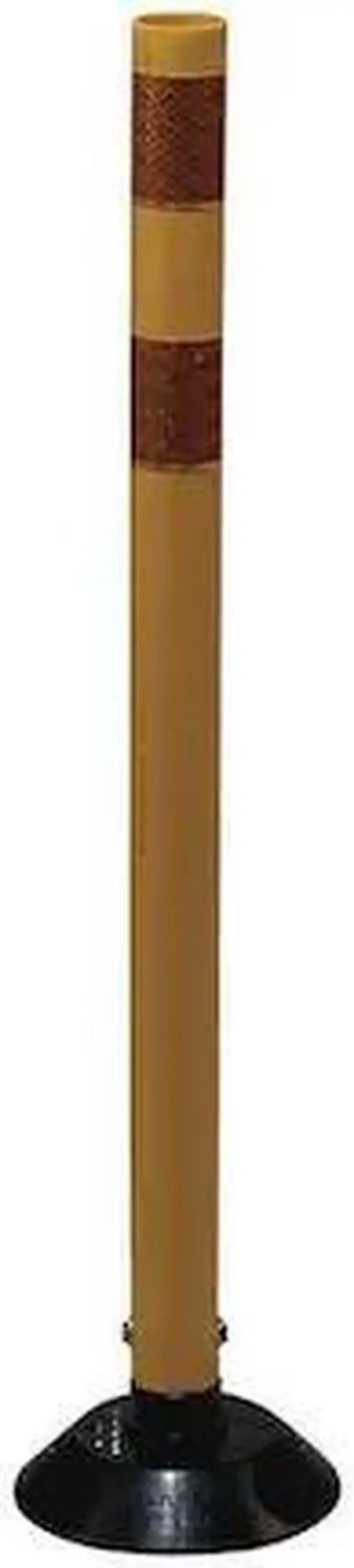 Alt view image 2 of 2 - ZORO SELECT 04-36-YYG Delineator Post,Yellow,HDPE,36 In