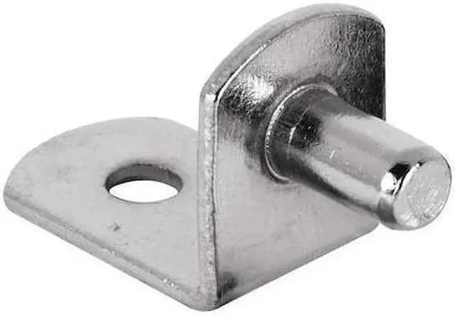 Alt view image 2 of 3 - Prime-Line Products U 10171 Shelf Support Peg, 5mm, Steel, Nickel Plated (Pack of 8)