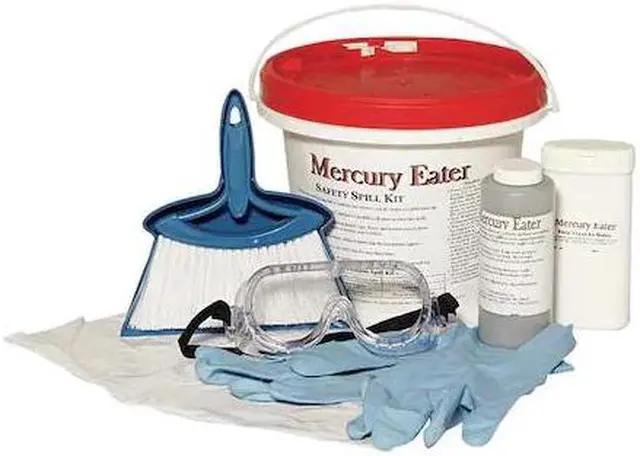Main image of MERCURY EATER 3900-001 Mercury Spill Kit,128 oz.