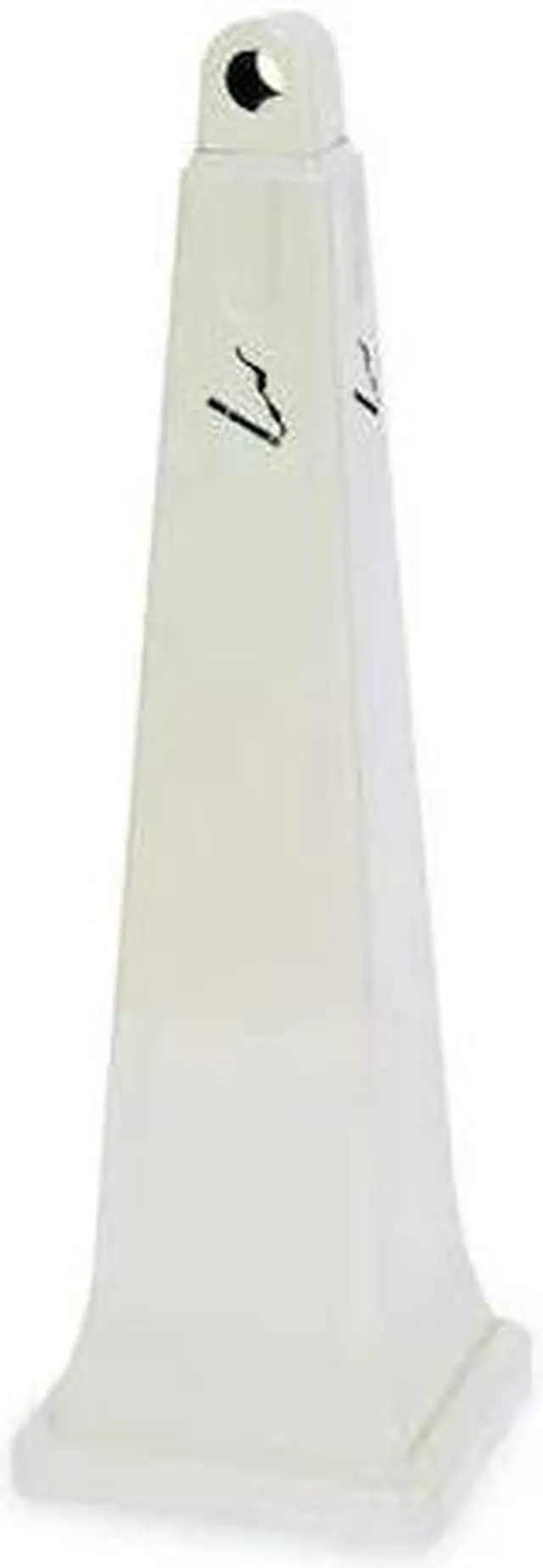 Main image of Cigarette Receptacle,1 gal.,Tan RUBBERMAID FG257088BEIG