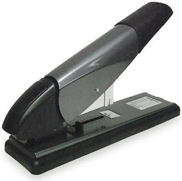 Main image of ZORO SELECT 2WFR7 Stapler,100 Sheet,Black/Gray
