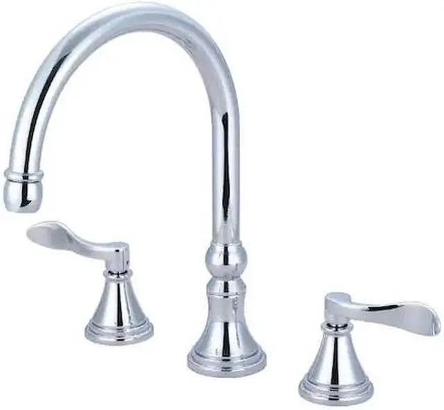 Alt view image 2 of 5 - Kingston Brass KS2341DFL Two Handle Roman Tub Filler