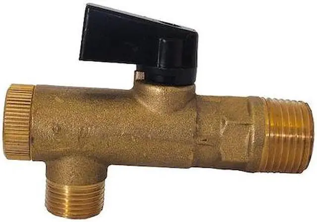 Alt view image 2 of 2 - SPEEDAIRE 13X541 Brass Filter Ball Valve,Ang.,MNPT,3/8 In