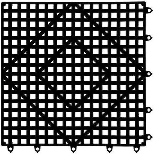 Main image of San Jamar Bar Mat Black  PVC  VM5280BKGR