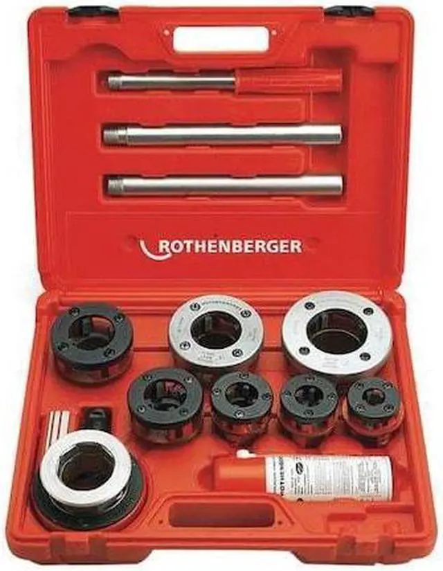 Main image of ROTHENBERGER 70905 Ratchet Pipe Threader,NPT Thread Type