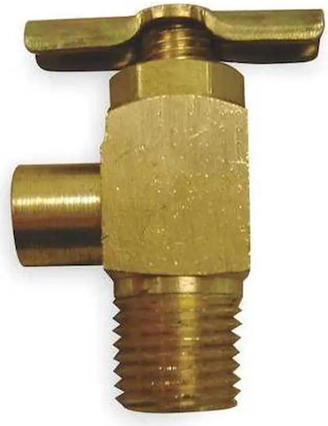 Main image of EATON AEROQUIP 120 Drain Cock,Brass,MNPT,1/4 In