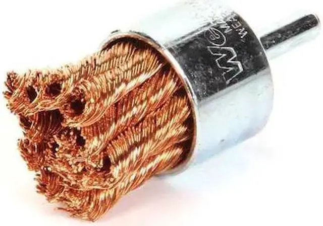 Alt view image 3 of 5 - WEILER 93803 Knot Wire End Wire Brush, Bronze, 1-1/8"
