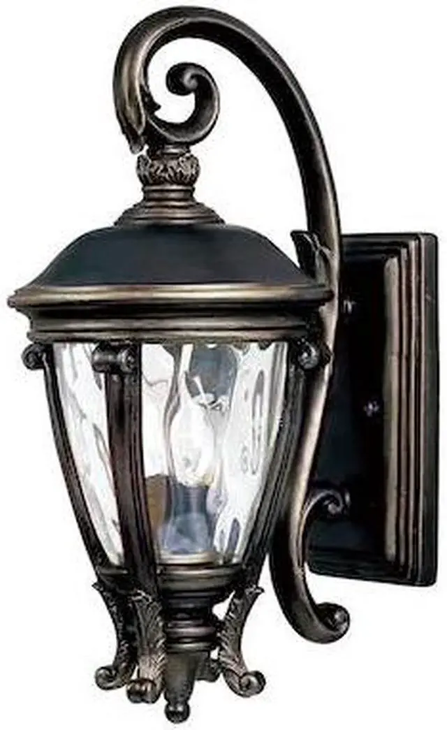 Main image of MAXIM 41424WGGO Camden VX 2-Light 8.5" Wide Golden Bronze Outdoor Wall Sconce