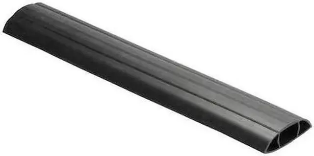 Alt view image 3 of 3 - Hubbell - FT10BK5 - Floor Cable Cover, Black, 5 Ft