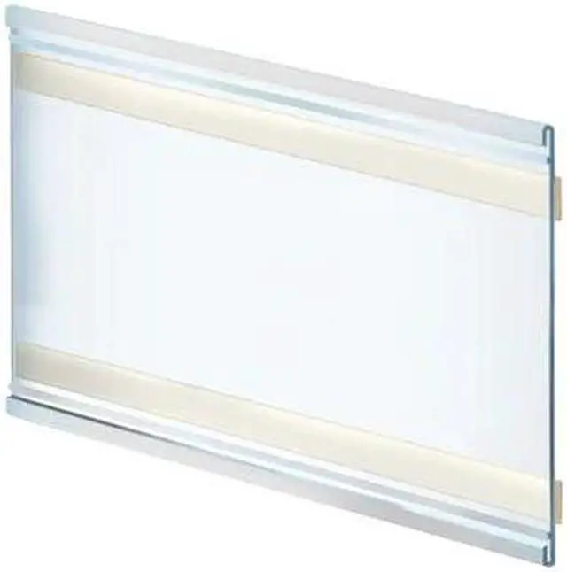 Main image of AZAR DISPLAYS 199622 11"W x 6"H Adhesive-Back Nameplate, PK10