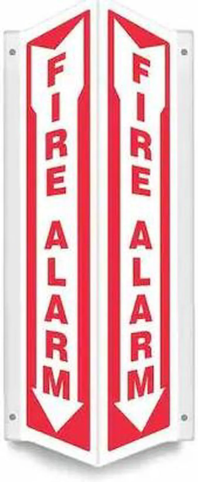 Main image of CONDOR 480Z07 High Visibility Safety Sign, 24 in Height, 7 1/2 in Width, PETG,