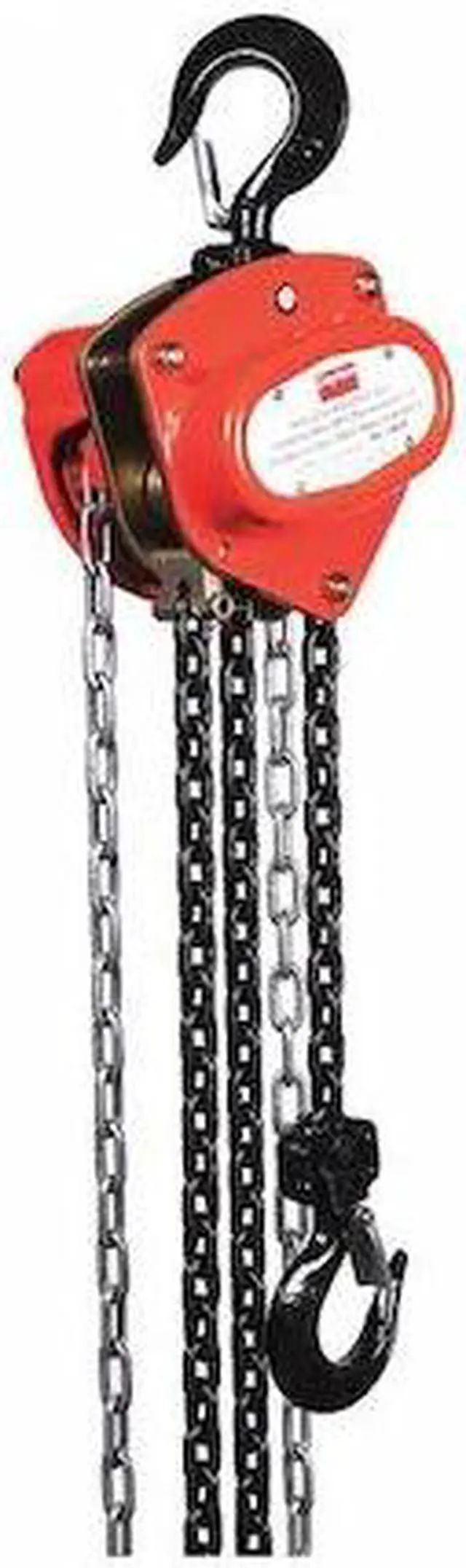 Alt view image 2 of 6 - Hoist, Chain, 1T, 10Ft Lift