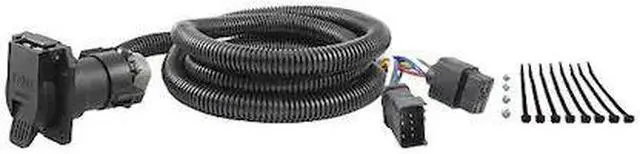 Main image of CURT 56071 Cstm Wiring Harnss Extension,7 ft.,56071
