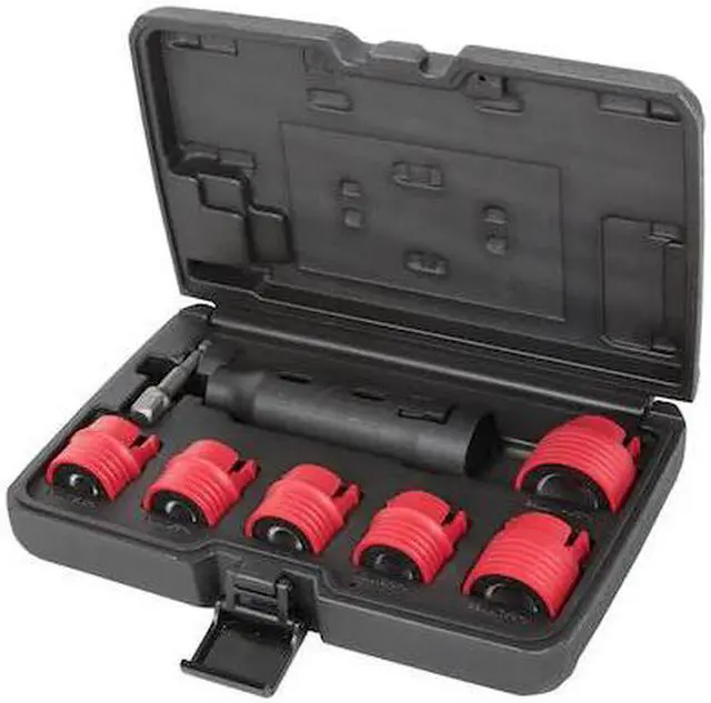 Alt view image 5 of 8 - STEELMAN 60099 8-Piece Wheel Stud Cleaner Set