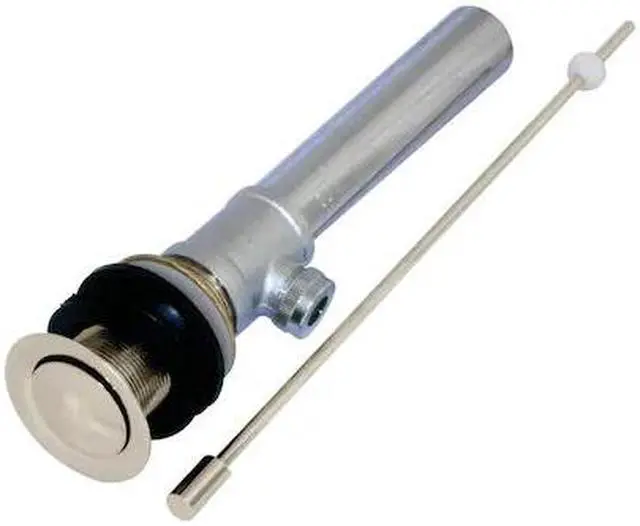 Main image of KINGSTON BRASS KS8106 Brass, Bathroom Sink Drain, Pop-Up Drain without Overflow