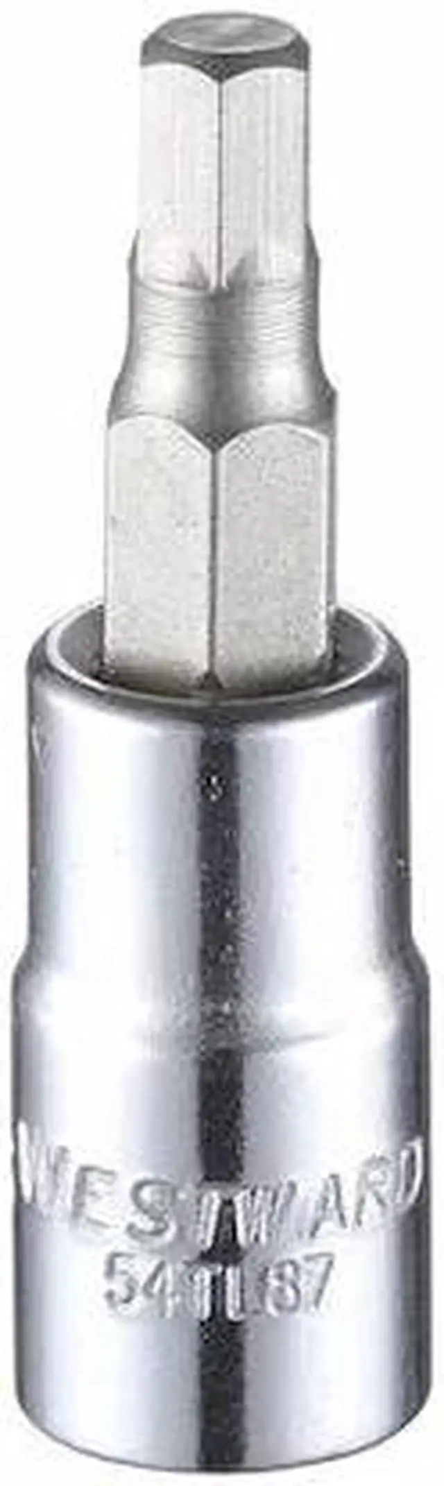 Alt view image 2 of 2 - WESTWARD 54TL87 3/16" Tip, SAE Hex Socket Bit, 1-1/2" L