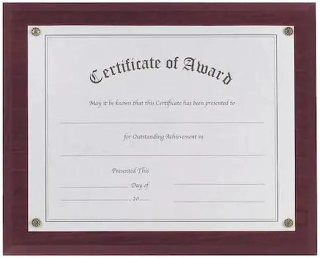 Main image of NUDELL 18813M Award-A-Plaque Mahogany