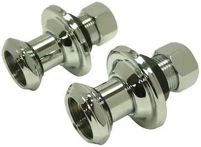 Alt view image 2 of 4 - Kingston Brass Ccu4101 Wall Mount Extension For Clawfoot Faucet - Polished Chrome Finish