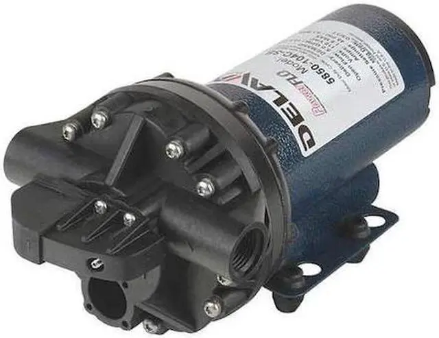 Main image of DELAVAN FLUID POWER 5850-104C-SB Diaphragm Pump, Polypropylene, Santoprene,