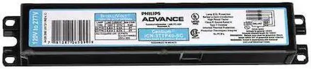 Alt view image 2 of 5 - ADVANCE ICN-3TTP40-SC Electronic Ballast,CFL Lamps,120/277V