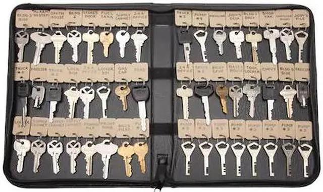 Main image of KEY SYSTEMS 102 Vel-Key Portable Key  Tags, PK48
