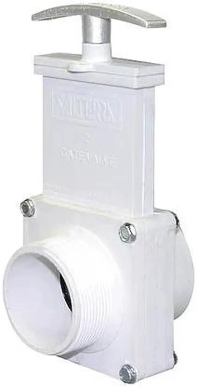Alt view image 2 of 2 - VALTERRA 4208GR Gate Valve, Class 125, 2 In., PVC, Connection Type: FIPT x MIPT
