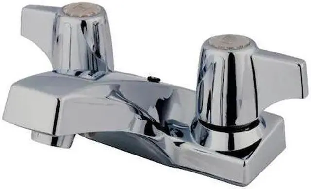 Alt view image 3 of 5 - Kingston Brass KB100B Two Handle 4 in. Centerset Lavatory Faucet with Brass Pop-up