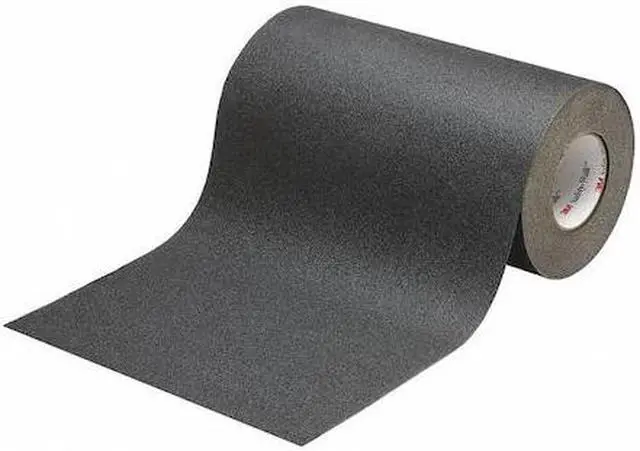 Alt view image 2 of 2 - 3M 610 Anti-Slip Tape Mineral Coated 60 Grit Size, Black, 1 ft. W x 60 ft. L,