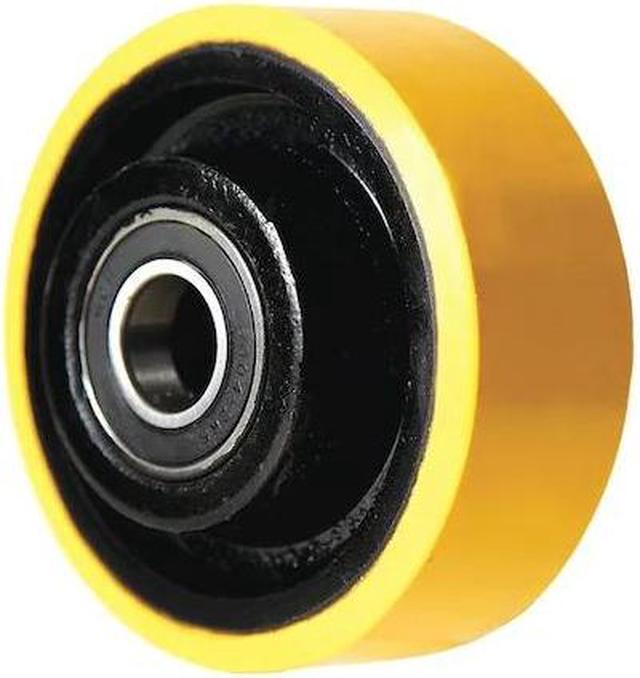 ZORO SELECT 5VF27 Caster Wheel,Polyurethane,4 in.,750 lb