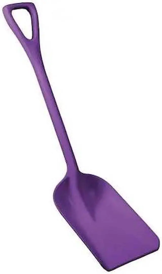Main image of REMCO 69818 Hygienic Square Point Shovel, Polypropylene Blade, 23 1/2 in L,