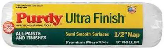 Alt view image 2 of 2 - PURDY 140678093 9" Paint Roller Cover, 1/2" Nap, Microfiber